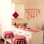 Kitchenware Vinyl Decals Stickers DIY Modern Wall Art Words for Home Kitchen Cafe decor nm-8