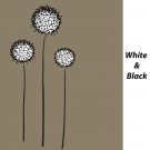 Dandelion Flower DIY Wall Art Vinyl Decals Stickers for modern home kitchen decor 9 colors sn-7