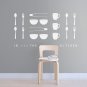 Kitchenwares Words DIY Kitchen Wall Art Vinyl Decals Stickers for home cafe decor unique fun ig-3