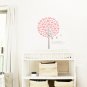 Heart Leaf Tree Wall Art Vinyl Decals Stickers for home kitchen cafe decor fun unique love hw-2