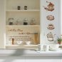 Afternoon Tea Time Modern Kitchen Wall Art Vinyl Decals Stickers for home cafe decor words nm-10