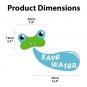 Save Water Frog Words Bathroom Kitchen DIY Wall Art Vinyl Decals Stickers Decor fun unique fg-4