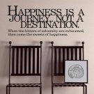 Happiness is a Journey Saying Words DIY Modern Wall Art Vinyl Decals Stickers for home decor fd-5