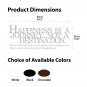 Happiness is a Journey Saying Words DIY Modern Wall Art Vinyl Decals Stickers for home decor fd-5