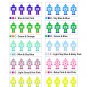 LOVE Robots DIY Modern Unique Wall Art Vinyl Decals Stickers for Home Kitchen Cafe decor ga-3