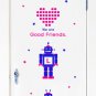 LOVE Robots DIY Modern Unique Wall Art Vinyl Decals Stickers for Home Kitchen Cafe decor ga-3