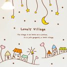 Lovely Village Words DIY Modern Wall Art Vinyl Decals Stickers for home decor kids cute ga-4