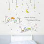 Lovely Village Words DIY Modern Wall Art Vinyl Decals Stickers for home decor kids cute ga-4