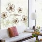 Love and Patience Flower Words DIY Modern Wall Art Vinyl Decals Stickers decor quote ga-15