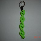 neon green key fob
