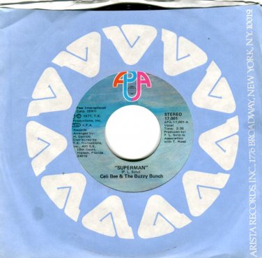 CELI BEE & THE BUZZY BUNCH-SUPERMAN-USA 7" 45
