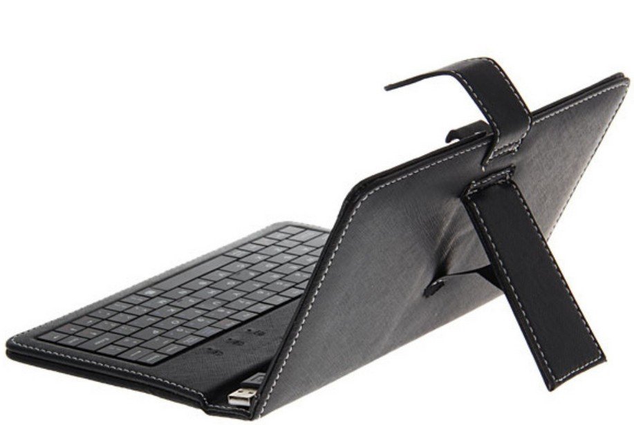 Universal USB Keyboard Leather Cover Case Bag for 7" Tablet PC MID PDA VIA 8650
