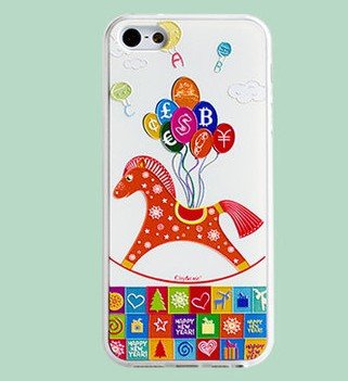 Immediately Wealthy Small fresh Cover Skin For APPLE IPHONE 5 5S