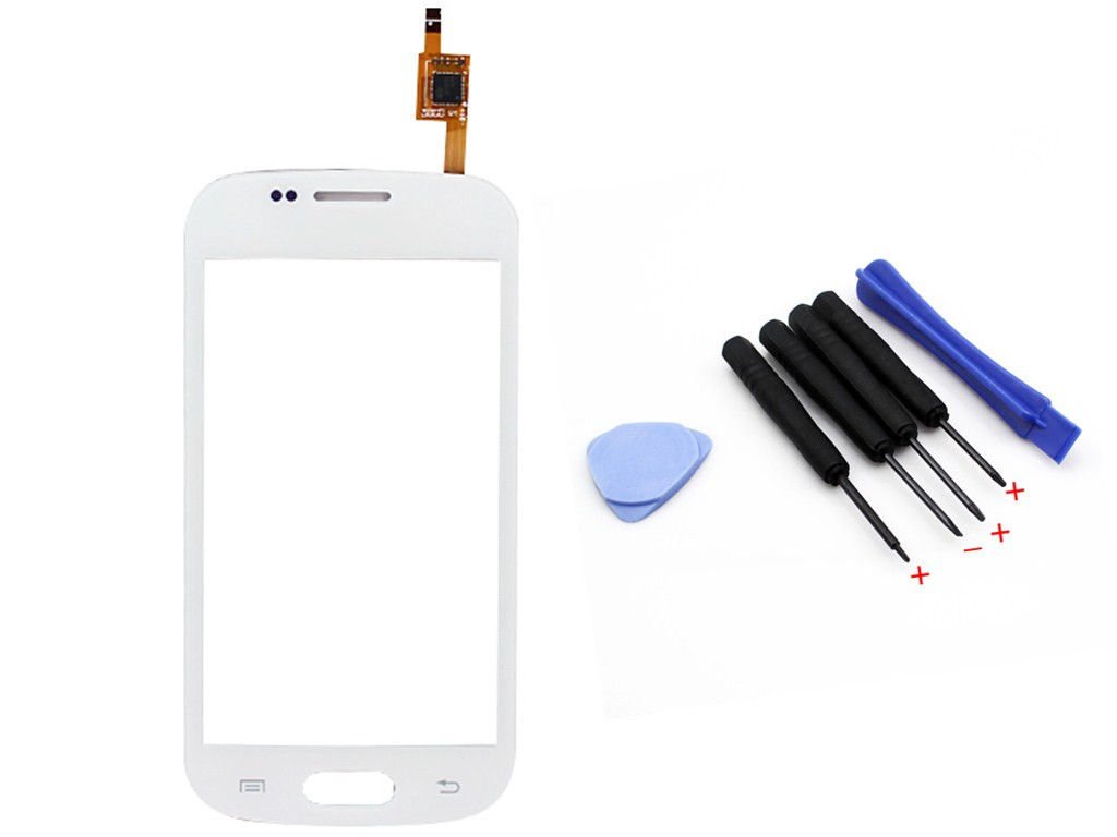 Samsung Galaxy S Duos S7562 S7560 White Touch Screen Glass Lens Digitizer