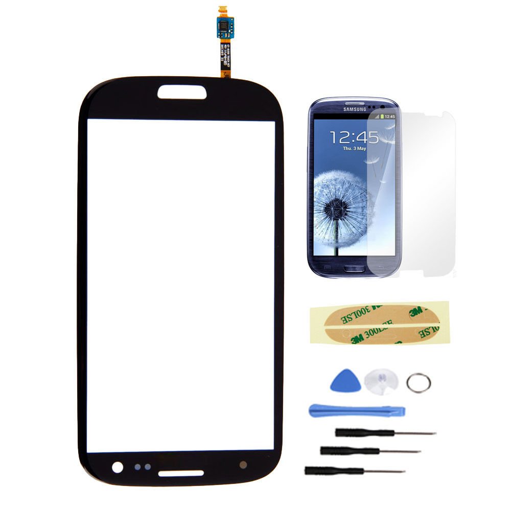 SamSung Galaxy SIII S3 i9300 Black Screen Glass Lens
