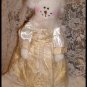 VICTORIAN SHABBY SNOWMAN LADY DOLL CHIC STYLE OOAK