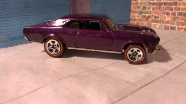 Hot Wheels '68 Nova *Redlines* Purple Sparkle Color