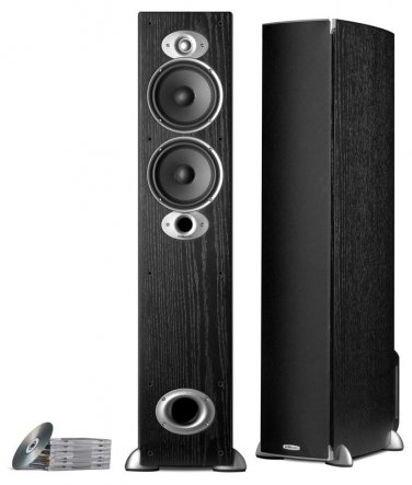 Polk Audio Polk RTI A5 Floorstanding Speakers - Black (Each)