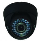 IC Reatime ICR300H2 Indoor/Outdoor 60'IR Vandal Dome - Black