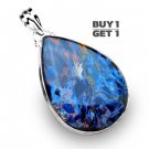 Buy 1 Get 1 - 2" 100% Natural Pietersite 925 Sterling Silver Pendant Art Jewelry