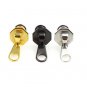 Pair 3D Zip It Zip Pull Zipper Surgical Stainless Steel Earrings