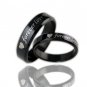 Set of Tungsten Carbide &acirc;�&yen; forever love &acirc;�&yen; Couple Promise Rings Band