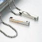 Set of Titanium Stainless Steel "Love is Believed" Heart Couple Pendant Necklace