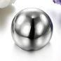 316L Stainless Steel Large Dome Big Round Ring Band, Unisex