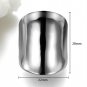 Men's Huge Large Canopy Design Cool Punk Biker Gothic Stainless Steel Ring Band
