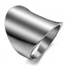 Men's Huge Large Canopy Design Cool Punk Biker Gothic Stainless Steel Ring Band