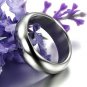 Mens Classic Wedding Band Stainless Steel 7mm Engagement Ring