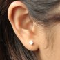 Back to Basic - Simple Square Cube Earrings Stud in Sterling Silver