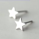 Back to Basic - Star Earrings Stud in Sterling Silver