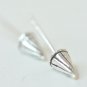 Little Spike/Cone Earrings Stud in Sterling Silver