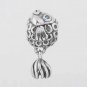925 Sterling Silver Angel Fish Charm - fits European Beads Bracelets