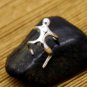 925 Sterling Silver Climbing Man Cartilage Ear Cuff Wrap Around Clip On Earring