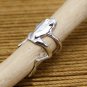 925 Sterling Silver Jumping Frog Cartilage Ear Cuff Wrap Clip On Earring