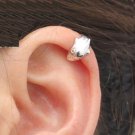 925 Sterling Silver Cool Dolphin Design Cartilage Ear Cuff Wrap Earring