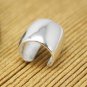 925 Sterling Silver U-Shape Plain Cartilage Ear Cuff Wrap Clip On Earring