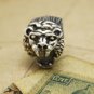 925 Sterling Silver Gorgeous Lion Head Cartilage Ear Cuff Wrap Clip On Earring