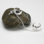 925 Sterling Silver Chain Cross Earring Wrap Clip On Ear Cuff