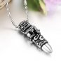 316L Titanium Stainless Steel Lion Totem Pendant Necklace