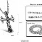 316L Titanium Stainless Steel Tribal Inspired Cross Pendant Necklace