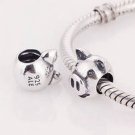 925 Sterling Silver Pig Charm - fits fits All European DIY Charm Bead Bracelets