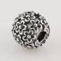 925 Sterling Silver Perfect Flower Charm - fits All European DIY Charm Bead Bracelets