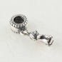 925 Sterling Silver Little Girl Dangle Pendant Charm - fits All European DIY Charm Bead Bracelets