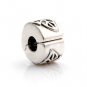 925 Sterling Silver Leaf Clip - fits European Beads Bracelets