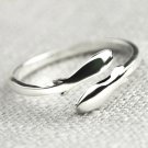925 Sterling Silver Pisces Zodiac Adjustable size RING - Horoscope / Astrological Jewelry