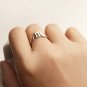 925 Sterling Silver Scorpio Zodiac Adjustable size RING - Horoscope / Astrological Jewelry