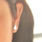 Baby Sparrow Bird Earrings Stud in Sterling Silver